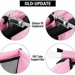 Mia's Pet Supply Travel Pet Reinforce Car Booster Seat For Dog Cat Portable