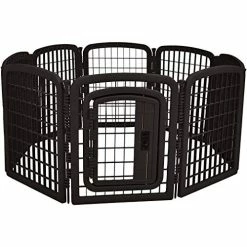 Deals ⭐ Mia's Pet Supply Plastic Pet Pen Fence Enclosure With Gate - Houses, Pens & Crates 🥰 24 Mia's Pet Supply Plastic Pet Pen Fence Enclosure With Gate - Houses, Pens & Crates