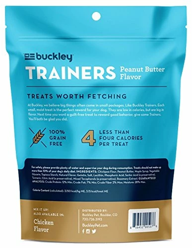 Buy 🎉 Mia's Pet Supply : Buckley Trainers All-Natural Grain-Free 🦮 Dog Training Treats ⭐ 2 Mia's Pet Supply : Buckley Trainers All-Natural Grain-Free Dog Training Treats