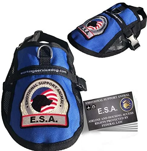 Hot Sale 🔥 Mia's Pet Supply Premium Small Emotional Support 🐕 Dog Vest ⌛ 10 Mia's Pet Supply Premium Small Emotional Support Dog Vest