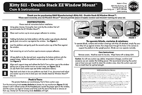 Promo ✔️ Mia's Pet Supply K&H Pet Products EZ Mount Window Kitty Sill Gray Bedding 🎁 3 Mia's Pet Supply K&H Pet Products EZ Mount Window Kitty Sill Gray Bedding