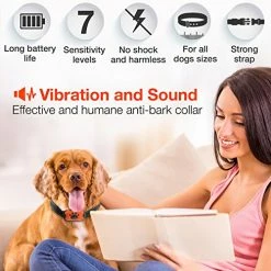 Mia's Pet Supply DogRook Dog Bark Collar - Humane Care Anti Barking Training Collar