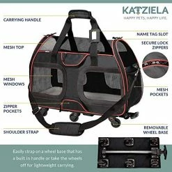 Coupon ⌛ Mia's Pet Supply WPS Airline Approved Removable Wheeled Pet Carrier For Small Pets. 🥰 13 Mia's Pet Supply WPS Airline Approved Removable Wheeled Pet Carrier For Small Pets.