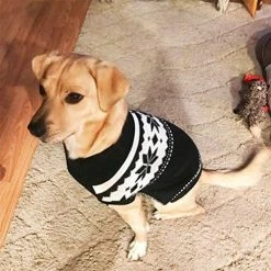 Coupon ๐ Mia's Pet Supply ๐ฆฎ Dog Sweater - Winter ๐งฅ Coat Apparel Clothes With Colorful Stripes โญ 16 Mia's Pet Supply Dog Sweater - Winter Coat Apparel Clothes With Colorful Stripes