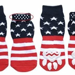 Mia's Pet Supply Apparel Posch Anti-Slip Knit Socks For Pets With Traction Soles For Indoor