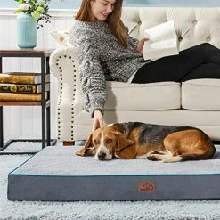 Mia's Pet Supply Bedding Bedsure XL Orthopedic Memory Foam Dog Bed
