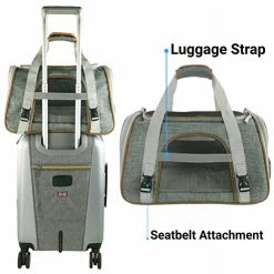 Outlet 🔥 Mia's Pet Supply Mr. Peanut's Airline Approved Soft Sided Pet Carrier Travel ❤️ 9 Mia's Pet Supply Mr. Peanut's Airline Approved Soft Sided Pet Carrier Travel