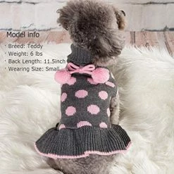 Mia's Pet Supply Kyeese Dog Sweaters For Small Dogs