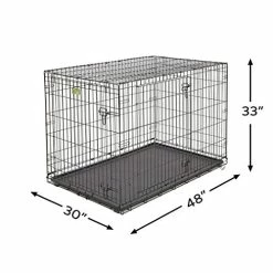 Mia's Pet Supply MidWest Homes For Pets Dog Crate | ICrate Single Door & Double Door