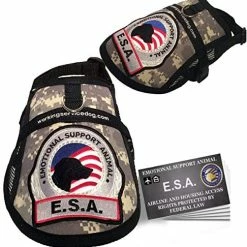 Hot Sale 🔥 Mia's Pet Supply Premium Small Emotional Support 🐕 Dog Vest ⌛ 23 Mia's Pet Supply Premium Small Emotional Support Dog Vest