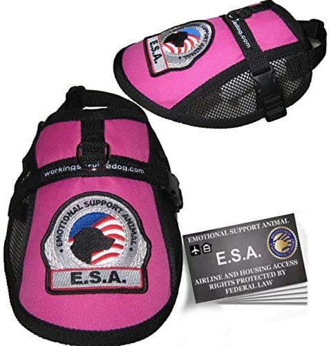 Hot Sale 🔥 Mia's Pet Supply Premium Small Emotional Support 🐕 Dog Vest ⌛ 11 Mia's Pet Supply Premium Small Emotional Support Dog Vest