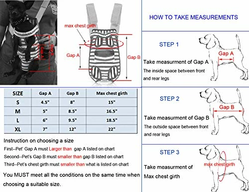 Outlet 🔔 Mia's Pet Supply Travel Legs Out Front Pet 🐕 Dog Carrier Front Chest 🎒 Backpack 😉 6 Mia's Pet Supply Travel Legs Out Front Pet Dog Carrier Front Chest Backpack