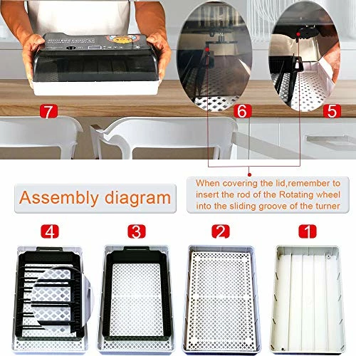 Promo 🎁 Mia's Pet Supply Egg Incubators With Automatic Egg Turning Turner For Hatching Turkey Goose Quail 🎁 3 Mia's Pet Supply Egg Incubators With Automatic Egg Turning Turner For Hatching Turkey Goose Quail