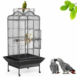 Mia's Pet Supply Yaheetech Extra Large Open Playtop Bird Cage