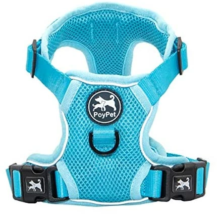 New 🌟 Mia's Pet Supply Leashes And Harness PoyPet Reflective Soft Breathable Mesh 🐶 Dog Harness 🤩 8 Mia's Pet Supply Leashes And Harness PoyPet Reflective Soft Breathable Mesh Dog Harness