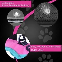 Mia's Pet Supply Leashes And Harness PHOEPET 2019 Upgraded No Pull Dog Harness, 3M Reflective Adjustable Vest