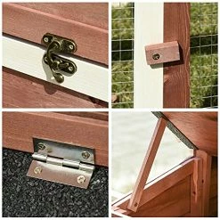 Discount π Mia's Pet Supply PawHut 114" Chicken Coop Wooden Large Hen House Rabbit Hutch β 17 Mia's Pet Supply PawHut 114