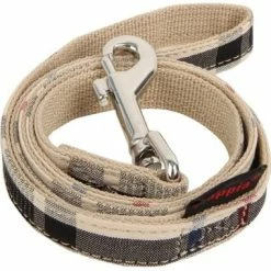Mia's Pet Supply Puppia Authentic Junior Lead, Medium, Beige Leashes And Harness