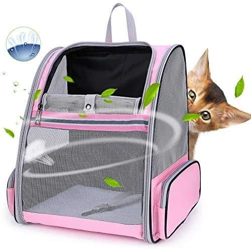 Discount 🔥 Mia's Pet Supply Lollimeow Pet Carrier 🎒 Backpack For 🐶 Dogs And Cats Travel 🎉 1 Mia's Pet Supply Lollimeow Pet Carrier Backpack For Dogs And Cats Travel