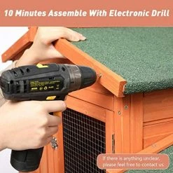 Discount 🔥 Mia's Pet Supply LAZY BUDDY Chicken Coop, 70 Wooden Chick Cage With 2 Hen Nesting Boxes Chicken Coop Cages 🥰 12 Mia's Pet Supply LAZY BUDDY Chicken Coop, 70 Wooden Chick Cage With 2 Hen Nesting Boxes Chicken Coop Cages