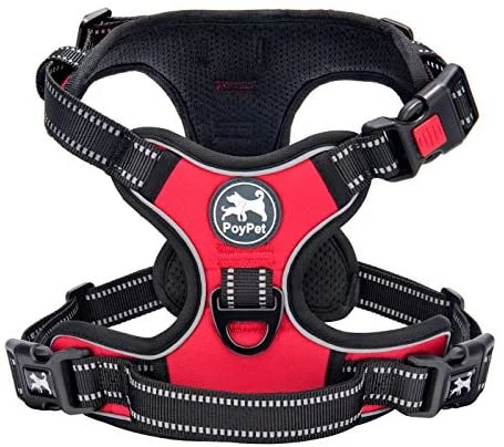 New 😉 Mia's Pet Supply PoyPet No Pull 🦮 Dog Harness, No Choke Front Lead 🦮 Dog Reflective Harness Leashes And Harness 🔔 14 Mia's Pet Supply PoyPet No Pull Dog Harness, No Choke Front Lead Dog Reflective Harness Leashes And Harness