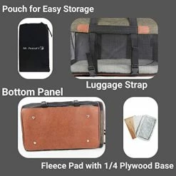 Cheapest ⭐ Mia's Pet Supply Mr. Peanut's Rhodium Series Airline Capable Soft Sided Pet Carrier Travel ⌛ 10 Mia's Pet Supply Mr. Peanut's Rhodium Series Airline Capable Soft Sided Pet Carrier Travel