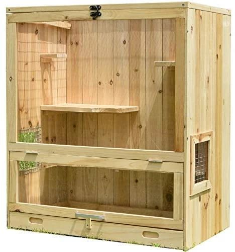 Best Pirce ❤️ Mia's Pet Supply Indoor Wood Small Animal House Pet Cage Rabbit Houses & Accessories 😉 1 Mia's Pet Supply Indoor Wood Small Animal House Pet Cage Rabbit Houses & Accessories