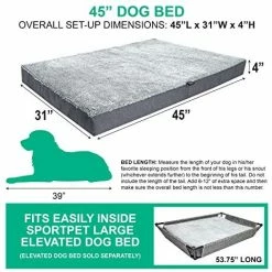 Wholesale 🎉 Mia's Pet Supply Bedding SportPet Designs Deluxe 🐶 Dog Mattress, Water-Resistant Liner Pet Bed, 😉 10 Mia's Pet Supply Bedding SportPet Designs Deluxe Dog Mattress, Water-Resistant Liner Pet Bed,