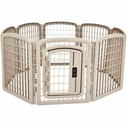 Deals ⭐ Mia's Pet Supply Plastic Pet Pen Fence Enclosure With Gate - Houses, Pens & Crates 🥰 22 Mia's Pet Supply Plastic Pet Pen Fence Enclosure With Gate - Houses, Pens & Crates
