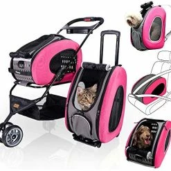 Hot Sale ๐ Mia's Pet Supply Travel : Ibiyaya 5 In 1 Pet Carrier + ๐ Backpack + Car Seat + Pet Carrier Stroller + Carriers With Wheels For ๐ฆฎ Dogs And Cats All In ONE (Brown) : Pet Supplies ๐ 25 Mia's Pet Supply Travel : Ibiyaya 5 In 1 Pet Carrier + Backpack + Car Seat + Pet Carrier Stroller + Carriers With Wheels For Dogs And Cats All In ONE (Brown) : Pet Supplies