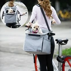 Best reviews of 🎉 Mia's Pet Supply Travel Pet Carrier Bicycle Basket Bag Pet Carrier/Booster 😀 14 Mia's Pet Supply Travel Pet Carrier Bicycle Basket Bag Pet Carrier/Booster