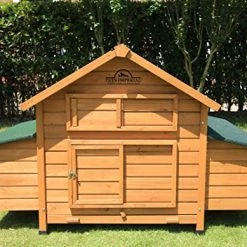 Mia's Pet Supply Chicken Coop Cages Pets Imperial Double Savoy Large Chicken Coop With 2 Nest Boxes Suitable Up To 10 Small Birds