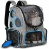 Mia's Pet Supply Purrfect Pack Cat Backpack (Basic) Backpack For Cats Small Dogs Puppies Travel