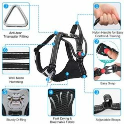 Top 10 😉 Mia's Pet Supply : Babyltrl Silver Big 🦮 Dog Harness No-Pull Anti-Tear Adjustable Leashes And Harness 🎉 9 Mia's Pet Supply : Babyltrl Silver Big Dog Harness No-Pull Anti-Tear Adjustable Leashes And Harness