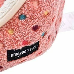 Mia's Pet Supply Cuddler Pet Bed, Pink Polka Dots Bedding