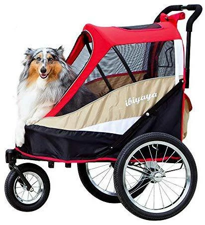 Brand new 🌟 Mia's Pet Supply Travel Ibiyaya Heavy Duty 🦮 Dog Stroller/Pull Behind Bike Trailer ❤️ 10 Mia's Pet Supply Travel Ibiyaya Heavy Duty Dog Stroller/Pull Behind Bike Trailer