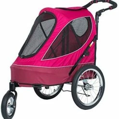 Mia's Pet Supply PETIQUE All Terrain Jogger-Sailboat Pet Stroller, Sailboat, Travel