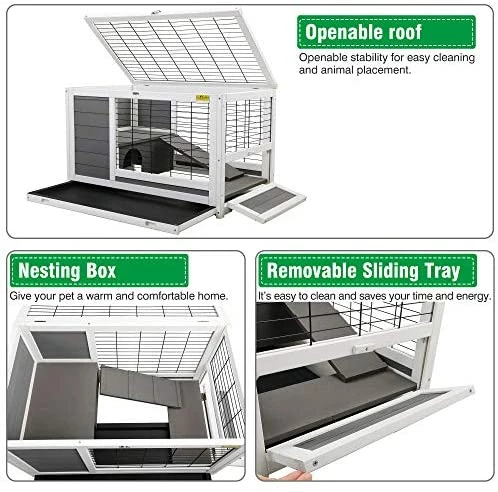 Wholesale ❤️ Mia's Pet Supply COZIWOW Indoor Outdoor Rabbit Hutch 🥰 8 Mia's Pet Supply COZIWOW Indoor Outdoor Rabbit Hutch