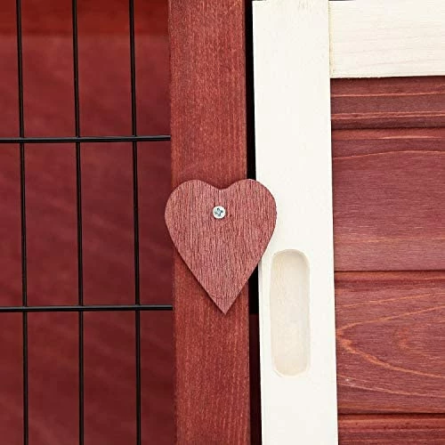 Buy 👏 Mia's Pet Supply PawHut 54" 2-Story Weatherproof Stackable Elevated Wooden Rabbit Hutch Rabbit Houses & Accessories 🎁 8 Mia's Pet Supply PawHut 54" 2-Story Weatherproof Stackable Elevated Wooden Rabbit Hutch Rabbit Houses & Accessories