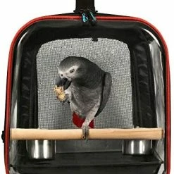 Mia's Pet Supply Colorday Lightweight Bird Carrier, Bird Travel Cage Aviary & Perches