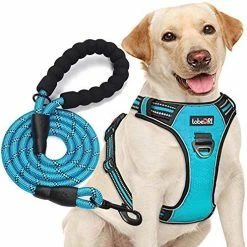 Mia's Pet Supply Leashes And Harness DRI No Pull Dog Harness Adjustable Reflective Oxford