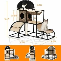 Flash Sale 🎉 Mia's Pet Supply Cat Tree For Large Cats Super Stable Cat Furniture 🌟 22 Mia's Pet Supply Cat Tree For Large Cats Super Stable Cat Furniture