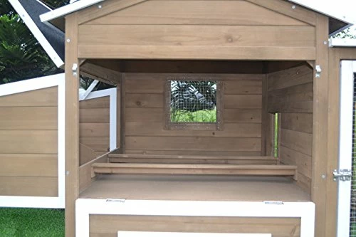 Budget 💯 Mia's Pet Supply Chicken Coop Cages Large 87" Wood Chicken Coop Backyard Hen House ✨ 7 Mia's Pet Supply Chicken Coop Cages Large 87" Wood Chicken Coop Backyard Hen House