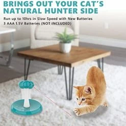 Mia's Pet Supply Newest Cat Laser Toy, Upgraded Interactive Tumbler Laser Toys