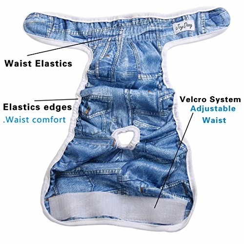 Deals ๐งจ Mia's Pet Supply : JoyDaog(3 Pack Small ๐ Dog Diapers For Female Reusable Premium Puppy Wrap S ๐ 3 Mia's Pet Supply : JoyDaog(3 Pack Small Dog Diapers For Female Reusable Premium Puppy Wrap S