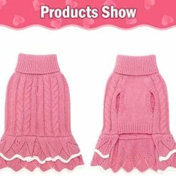 Mia's Pet Supply Turtleneck Dog Sweater