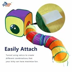 Mia's Pet Supply Cat Toys Cat Tunnel Toy And Cubes Combo, Cat Tunnels For Indoor Cats