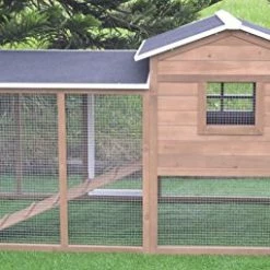 Budget 💯 Mia's Pet Supply Chicken Coop Cages Large 87" Wood Chicken Coop Backyard Hen House ✨ 9 Mia's Pet Supply Chicken Coop Cages Large 87