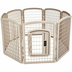 Deals ⭐ Mia's Pet Supply Plastic Pet Pen Fence Enclosure With Gate - Houses, Pens & Crates 🥰 23 Mia's Pet Supply Plastic Pet Pen Fence Enclosure With Gate - Houses, Pens & Crates
