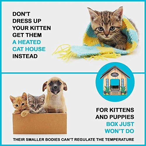 Wholesale ⭐ Mia's Pet Supply Bedding PETYELLA Outdoor Cat House Feral Cat Shelter 🤩 5 Mia's Pet Supply Bedding PETYELLA Outdoor Cat House Feral Cat Shelter